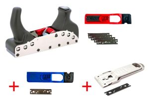 Pack rabot 220 EVO N+ avec lame carbure + scraper