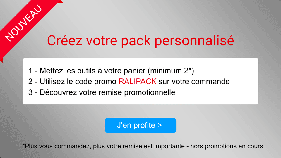 Offres creation packs libre outils RALI