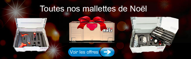 Mallettes d'outils de Noël Mallettes d'outils de Noël